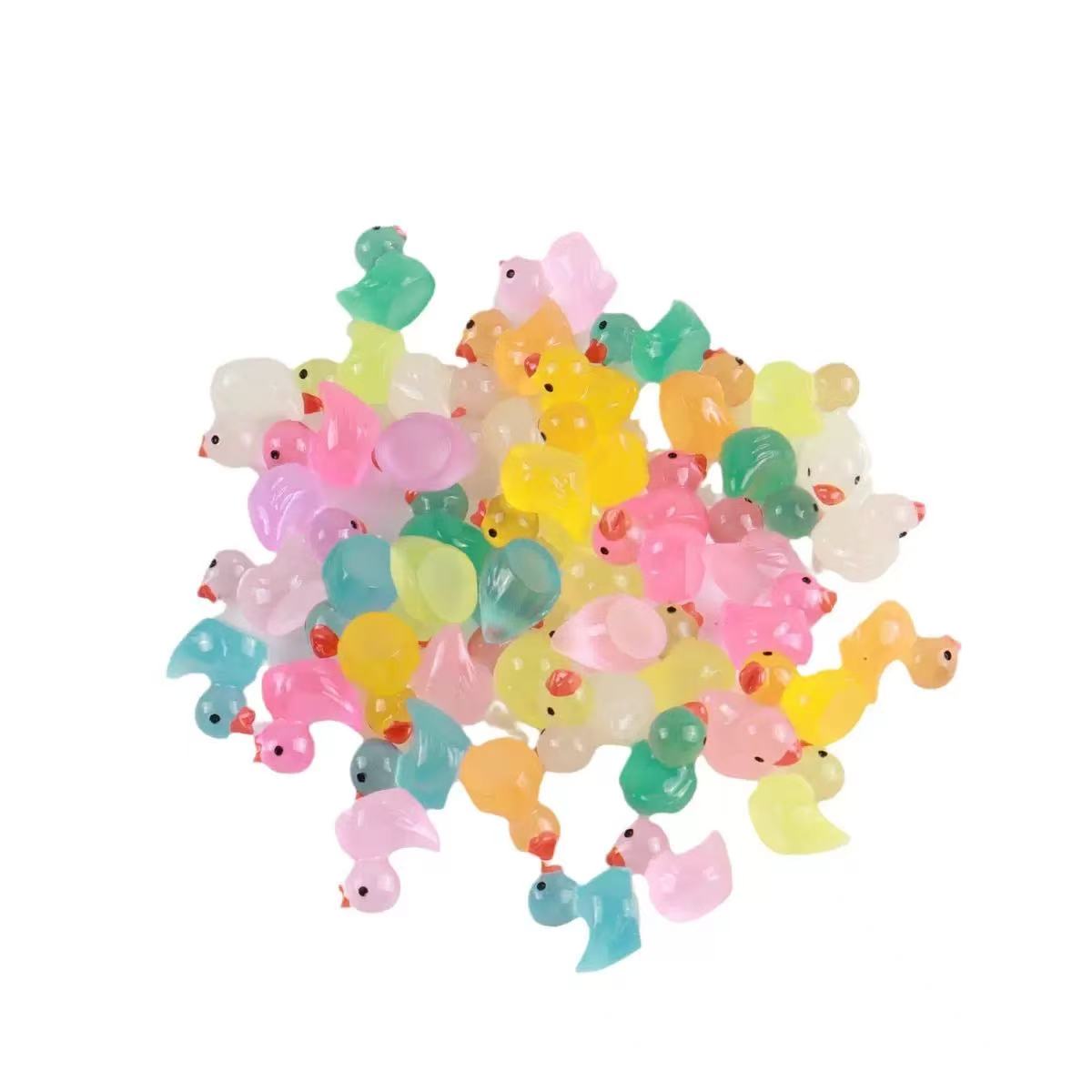 【A01】Plastic glow-in-the-dark duck